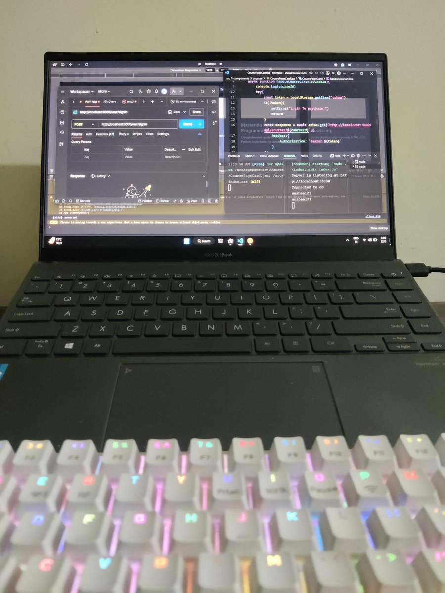 SusheelRai58945's tweet image. Testing the LearnVerse courses page, hopefully it will take 4,5 days at most to deploy, this was a great project idea by @kirat_tw, it gave me lot of learning about relation behind each component working how coupling and cohesion logic works between components❤️ #codeforcode