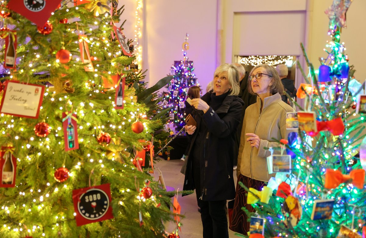 HighcliffeC's tweet image. ☔If you had plans to visit an outdoor Christmas event this weekend, that may have been cancelled by the impending storm Darragh.
🎄Then fear not! Come &amp;amp; enjoy the Castle's indoor Christmas Tree Festival, set in our magical, historic building.
🎟️Book your tickets via the website.