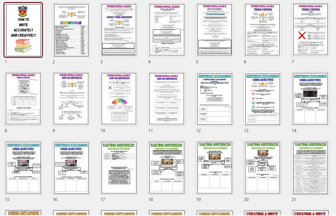Teaching writing | Reflecting English, image size:1145x737