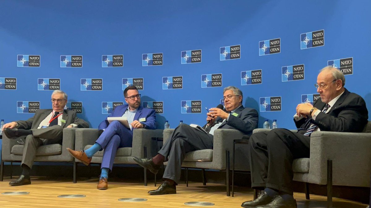 atlantikkonseyi's tweet photo. Atlantic Treaty Association’ın 70. Genel Kurulu kapsamında düzenlenen "75th Year of NATO: The Success of an Alliance. What's Next?" etkinliğinde @Sekerinska ve  @MDohaBesancenot yanı sıra yönetim kurulu üyemiz @HuseyinDirioz konuşmalarına yer verildi. https://t.co/e6IwkQSZVi