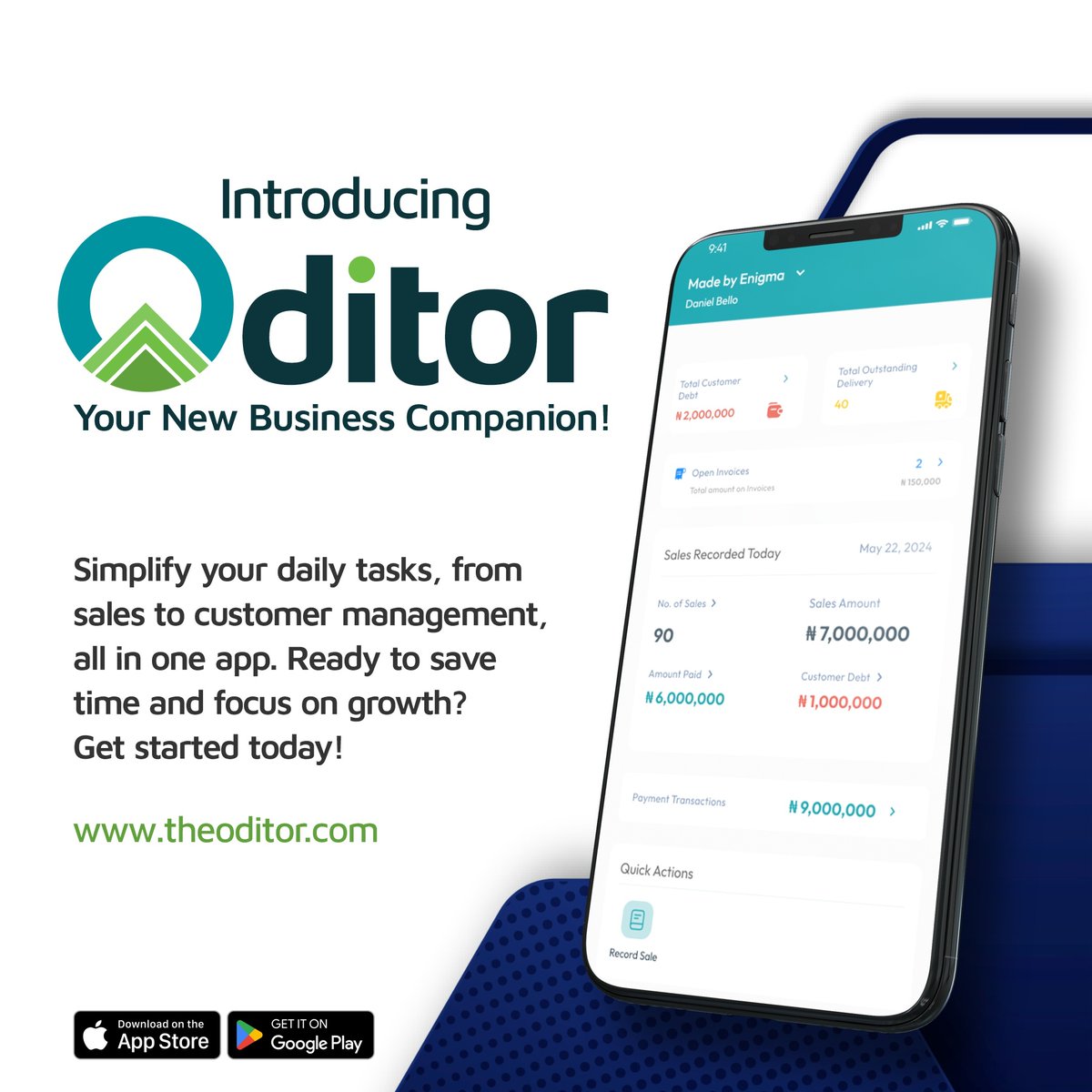 Oditor tweet media