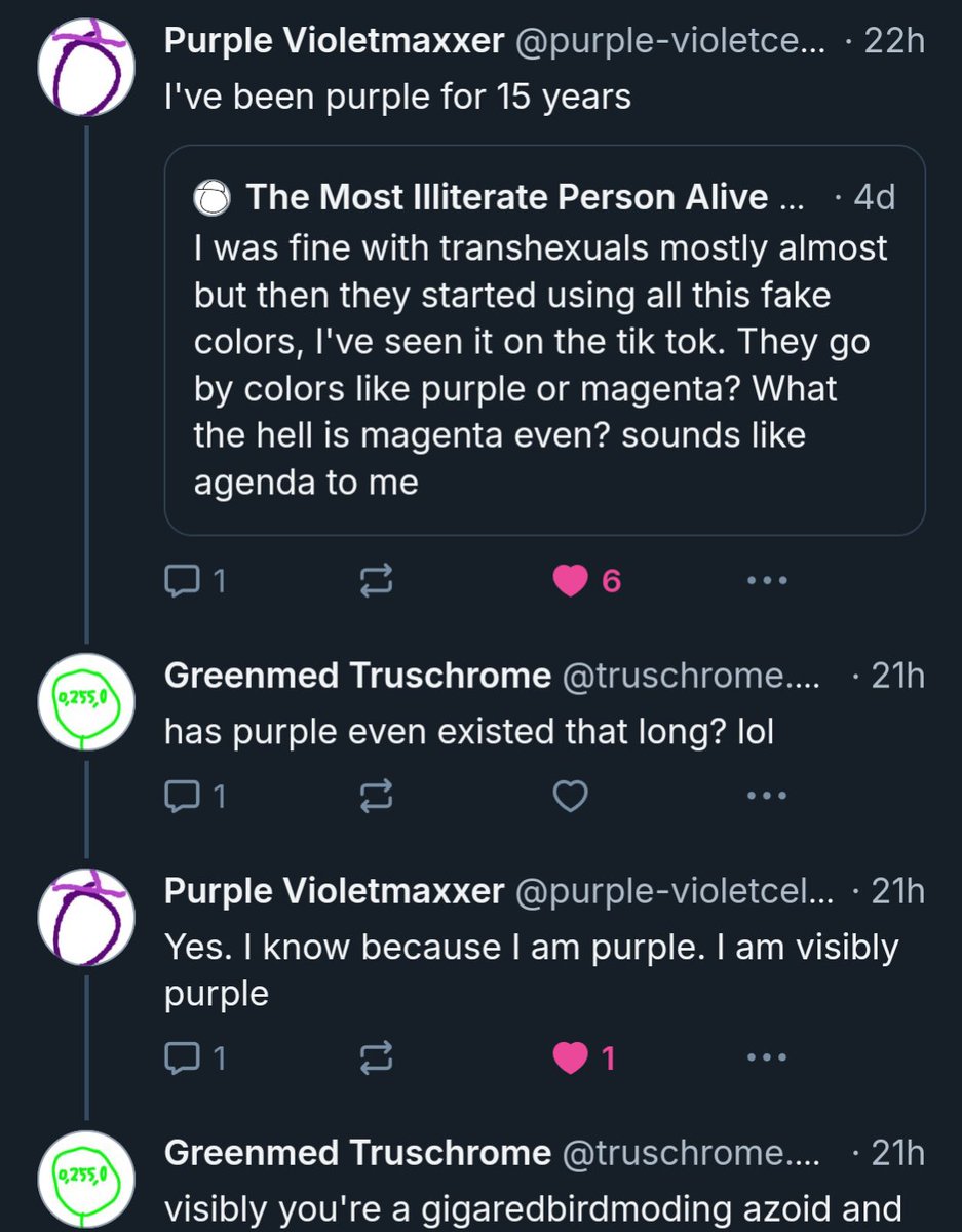 truschrome's tweet image. /ooc I think it's beautiful that the bl**sky ptmyg roleplay community mogs the twitter one so hard. I hope it stays that way. move to b*ue**y to follow, and to join in yourself! 

making a ptmygrpbsk acc isn't hard and it's very fun. you can make an OC or use sm1 from the comics.