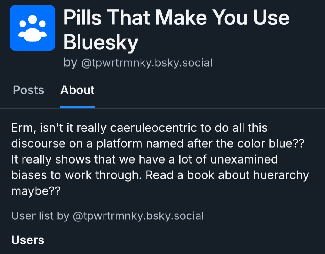truschrome's tweet image. /ooc I think it's beautiful that the bl**sky ptmyg roleplay community mogs the twitter one so hard. I hope it stays that way. move to b*ue**y to follow, and to join in yourself! 

making a ptmygrpbsk acc isn't hard and it's very fun. you can make an OC or use sm1 from the comics.