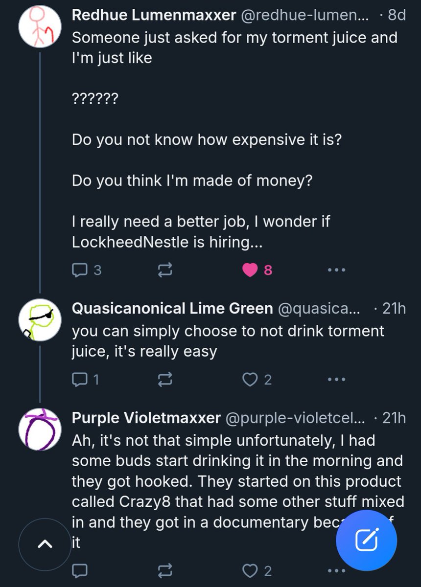 truschrome's tweet image. /ooc I think it's beautiful that the bl**sky ptmyg roleplay community mogs the twitter one so hard. I hope it stays that way. move to b*ue**y to follow, and to join in yourself! 

making a ptmygrpbsk acc isn't hard and it's very fun. you can make an OC or use sm1 from the comics.