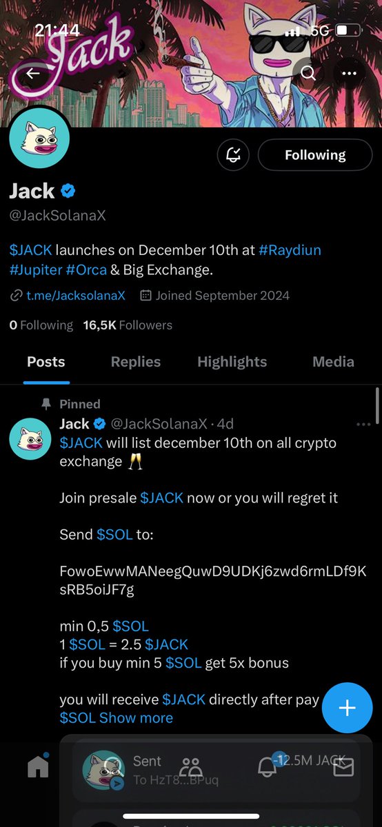 fnplamen's tweet photo. @Crypto0637 @JackSolanaX All done

C3awVz2GmB5zX4xtGMrjSu1GGRiUoQfHB8N5eFZ2UGZu https://t.co/Sz0XwLFXGZ