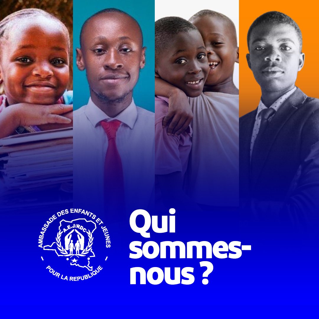 ONG_AEJRDC's tweet photo. 🔎 Qui sommes-nous ? Quels sont nos objectifs ? Et notre champ d'action ?Découvrez l' @ONG_AEJRDC en quelque lignes. Et rejoignez-nous pour une aventure pas prête à être oubliée.

#jeunessecongolaise #emploi #humanitaire #RDCongo https://t.co/HmUoUzKMur