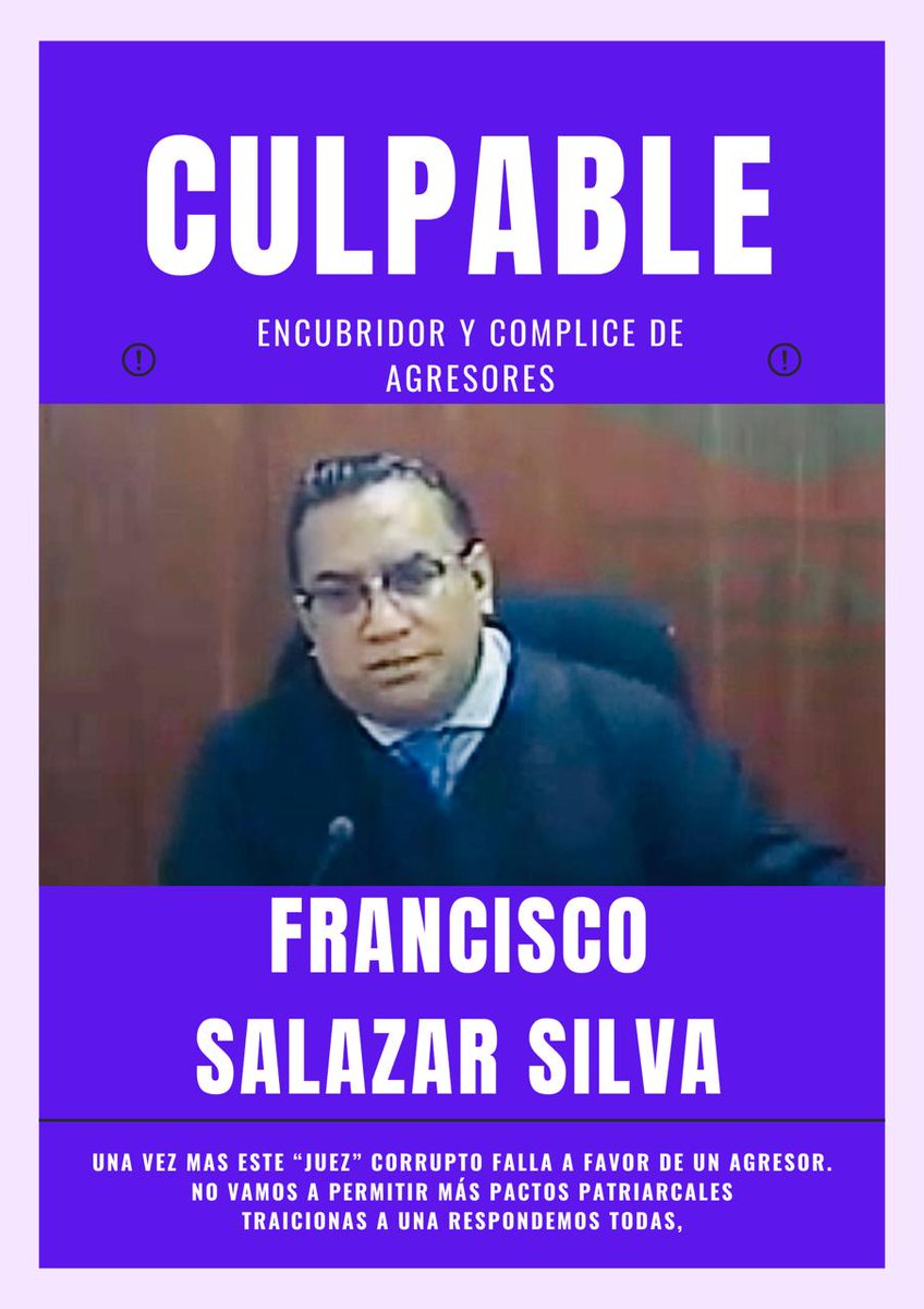 LeyOlimpiaLATAM's tweet photo. El #JuezFranciscoSalazarSilva no rompió el pacto. ¡Nosotras romperemos todo!
Justicia para las estudiantes de #AsambleaJusticiaDigitalIPN
¡CUIDADO! @MagRafaelGuerra @PJCDMX https://t.co/0hd4bJPTu5