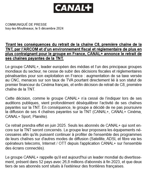 France is literally falling apart - there’s a lot of blackmail in all this (from all sides)  but it does tell an important story: France - and the EU - are reaching a breaking point in terms of over-regulation and confiscatory taxation. 

That’s the jist of it. 

There is no