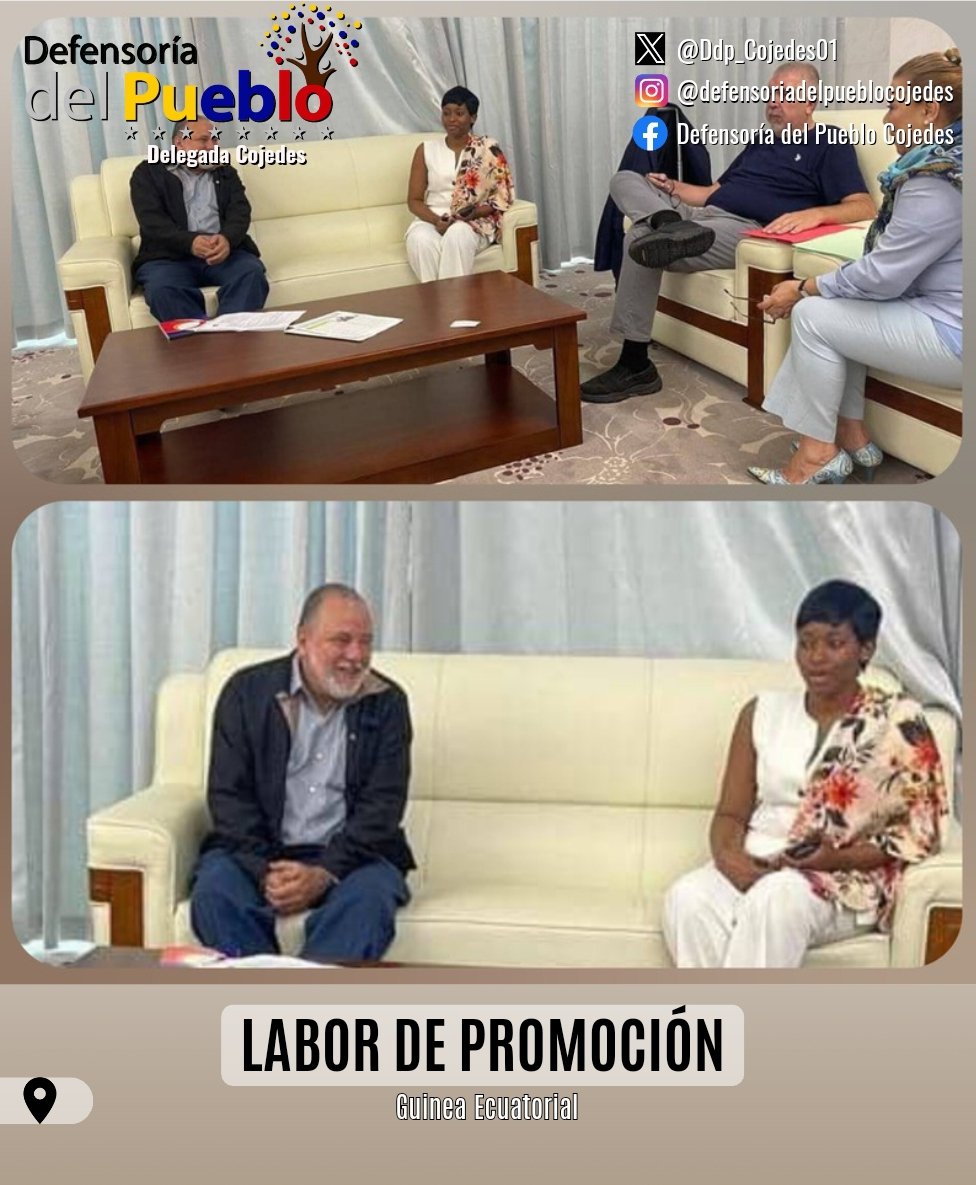 (01-DIC-24)La mañana de este domingo, el Defensor del Pueblo, Alfredo Ruiz, arribó a la ciudad de Malabo, capital de la República de Guinea Ecuatorial, para cumplir compromisos diplomáticos de intercambio de experiencias y buenas prácticas en materia de Derechos Humanos. En esta