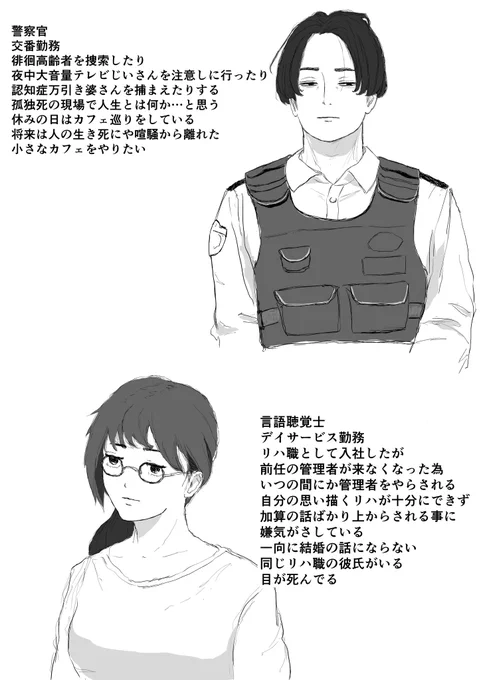 ひょっとして毎日色んな人物画を描いてると絵が上手くなっていくのでは…

身体は一生描けないけど 