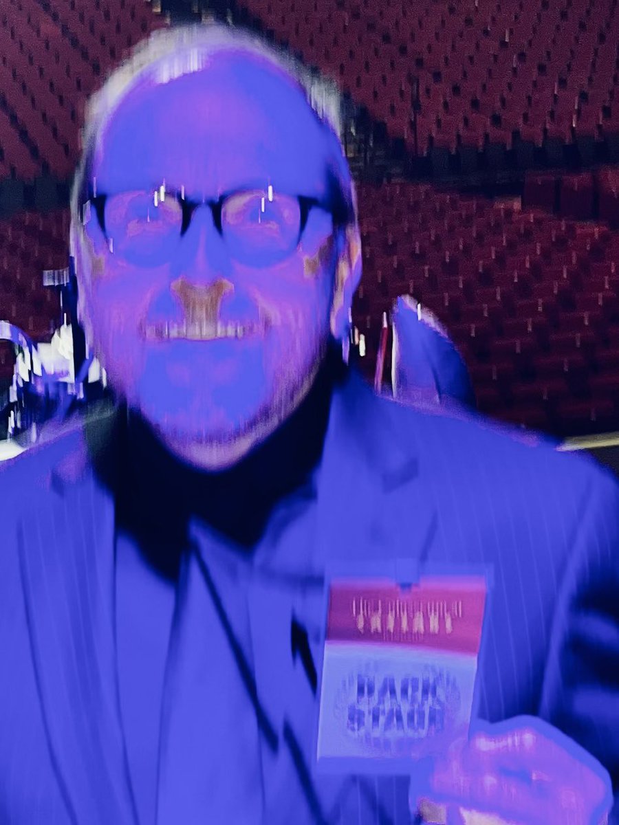 No, I am not the newest member of Blue Man Group. Just finished sound check for the choir singing on stage with the Tenors!  #Caesars #CaesarsWindsor