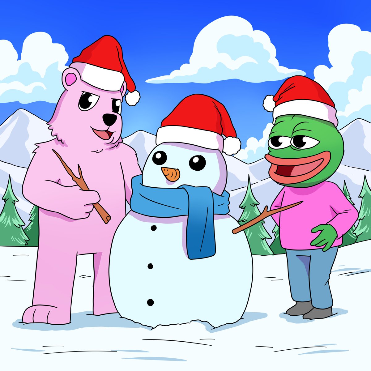 Merrybear_onsol's tweet photo. @cryptolyxe You woke up to people realizing Merry Bear launch is a better investement. https://t.co/Z96FV9FmuC
