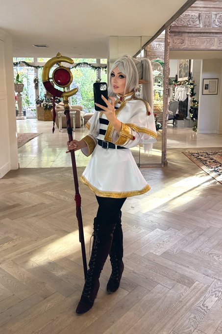 I did a Frieren cosplay! https://t.co/TSgrKyTAXU