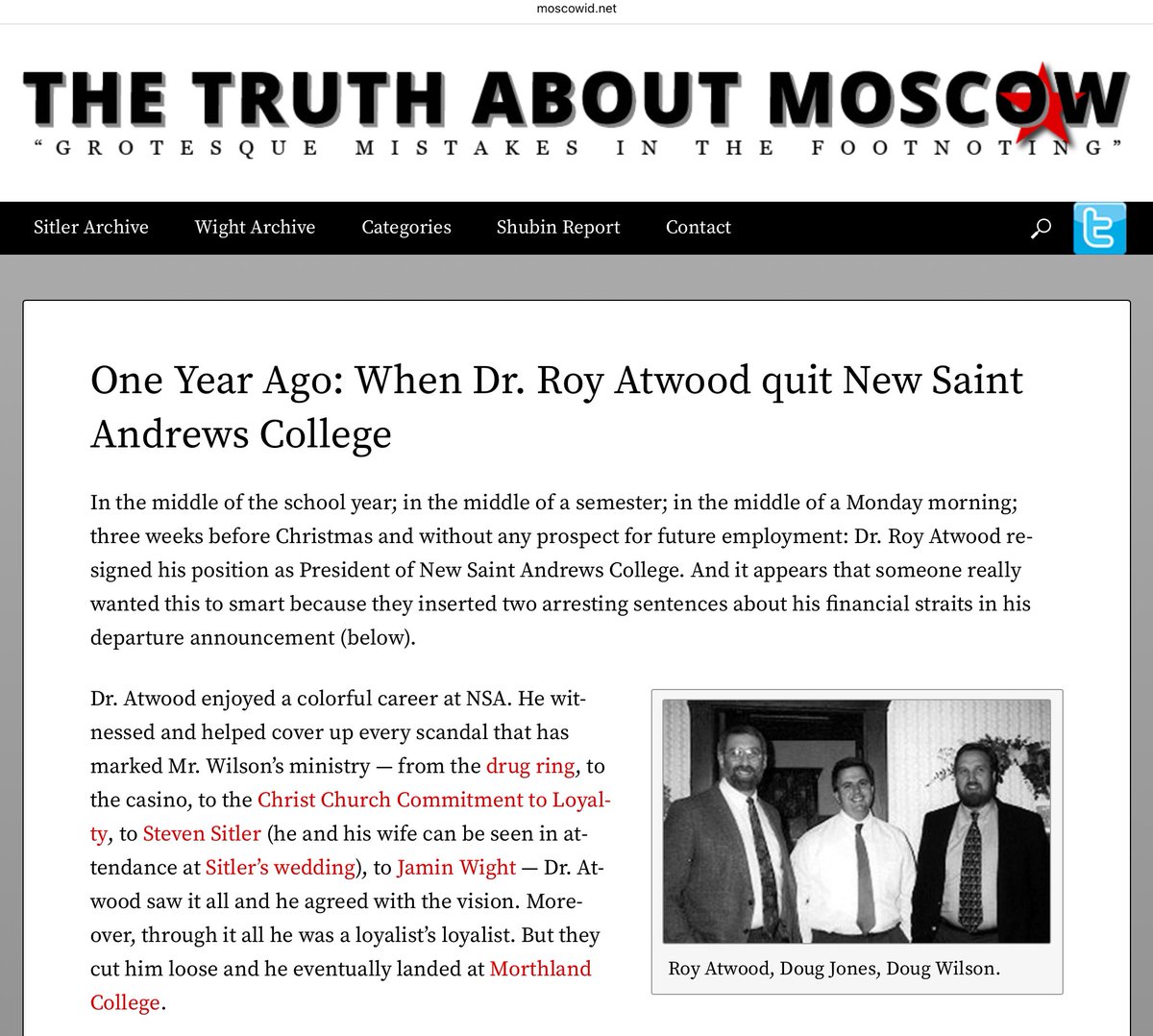 Examining Doug Wilson & Moscow tweet media