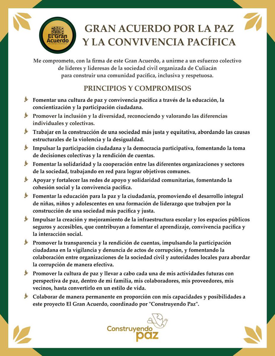 Y tú ¿Estás de Acuerdo?