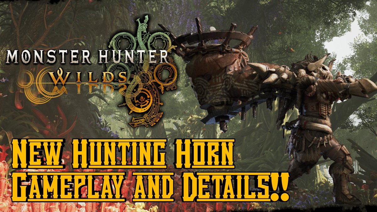 With new Wilds gameplay luckily comes new Wilds HH gameplay! And some neat new details from the full game. I hope we get another chance to play soon, I can't wait to see if we got any weapon updates too.
youtu.be/XJqT3BIhUCo?si…