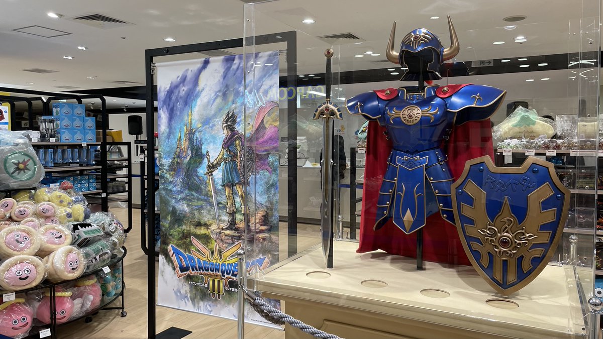 ◤SQUARE ENIX POP UP STORE 大丸梅田店にて本日から開催！◢ #DQ #FF