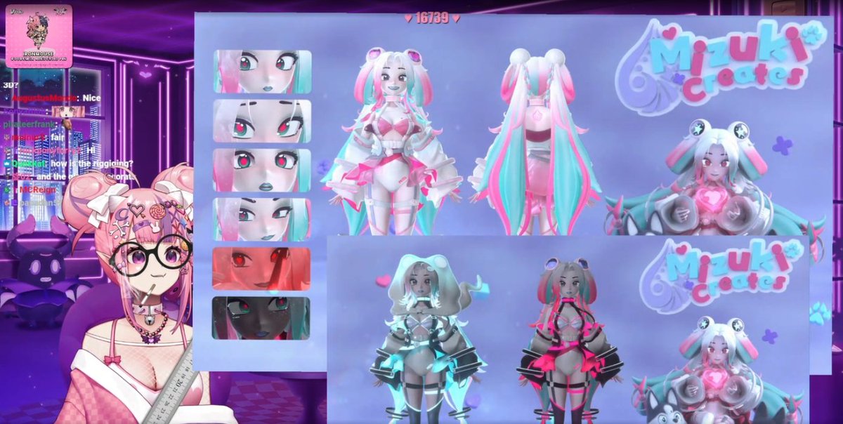 I'M SCREAMING AND CRYING!!! 😭💝

Omg I can't believe Mousey reacted to my Vtuber! Thank you truly for your lovely words about the design &amp; to my BF <a href="/Nerva3D/">Nerva</a> 

Answering Mouse's questions below🧵