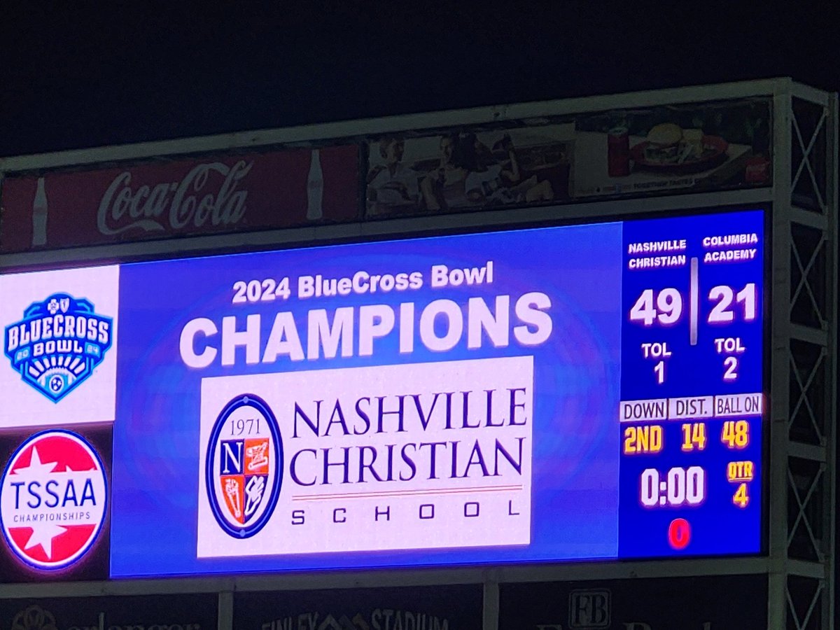 msmith_rn's tweet image. .@TSSAA DIIA STATE CHAMPS!! 💍🏆🏈 Congratulations NCS Eagles!!! 🦅 @_NCSathletics