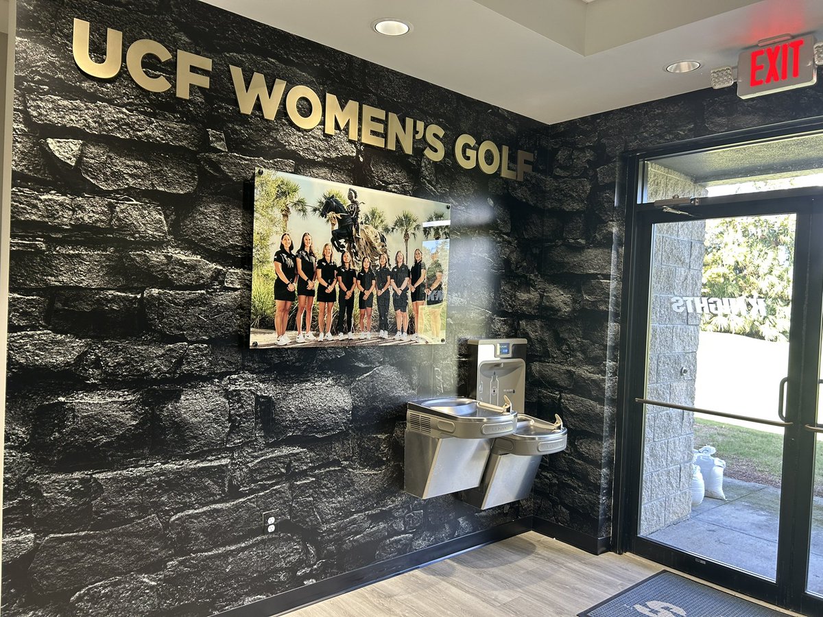 EmUCF_Knights's tweet photo. Upgrades to the UCF Golf Facility!! 💛⚔️🤩⛳️ 
SWORDS UP⚔️⚔️⚔️ #GKCO @UCF_WGolf https://t.co/VqAOqs2tSN