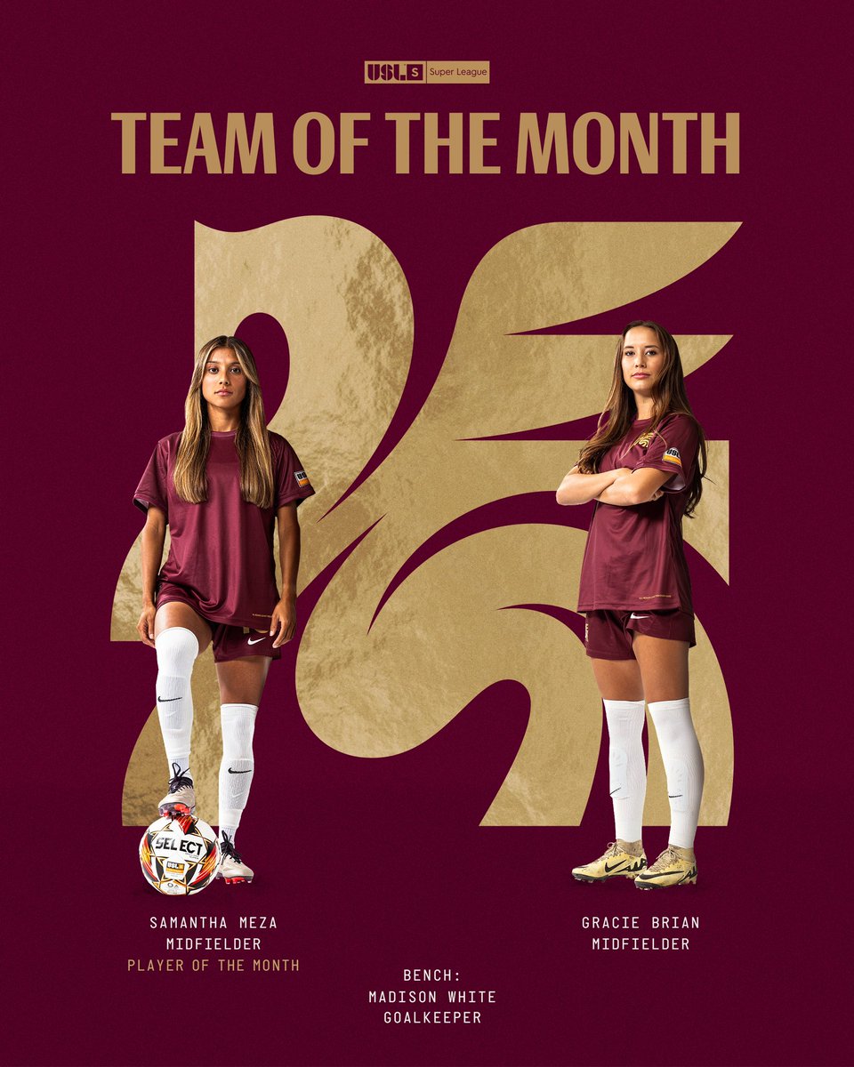 DTFC is locked in! Gracie Brian, Samantha Meza, and Madison White represent DTFC in the USL Super League November Team of the Month!

(<a href="/sammez10/">Samantha Meza</a>, <a href="/graciemaria0010/">gracie brian</a>, <a href="/madisonwhiteeee/">Madison White</a>)