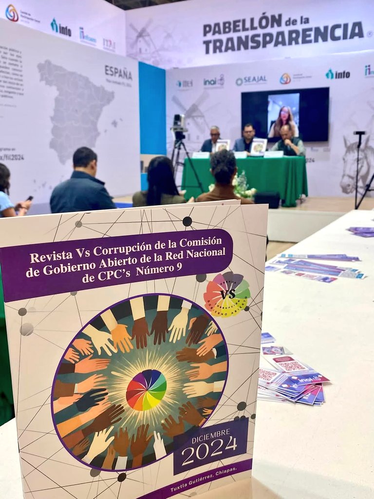 “Piensa, Sueña, Cree y Atrévete”. (Walt Disney)...

Hoy en el marco de la <a href="/FILGuadalajara/">FIL Guadalajara</a> como Coordinador del Comité Editorial de la <a href="/ComisionCpc/">Comisión de Gobierno Abierto de la CPC Red</a> presentamos después de 3 años, la 9ª edición de la Revista #VersusCorrupción.

#NoTeLoPierdas

📌 facebook.com/share/p/1BTk6p…