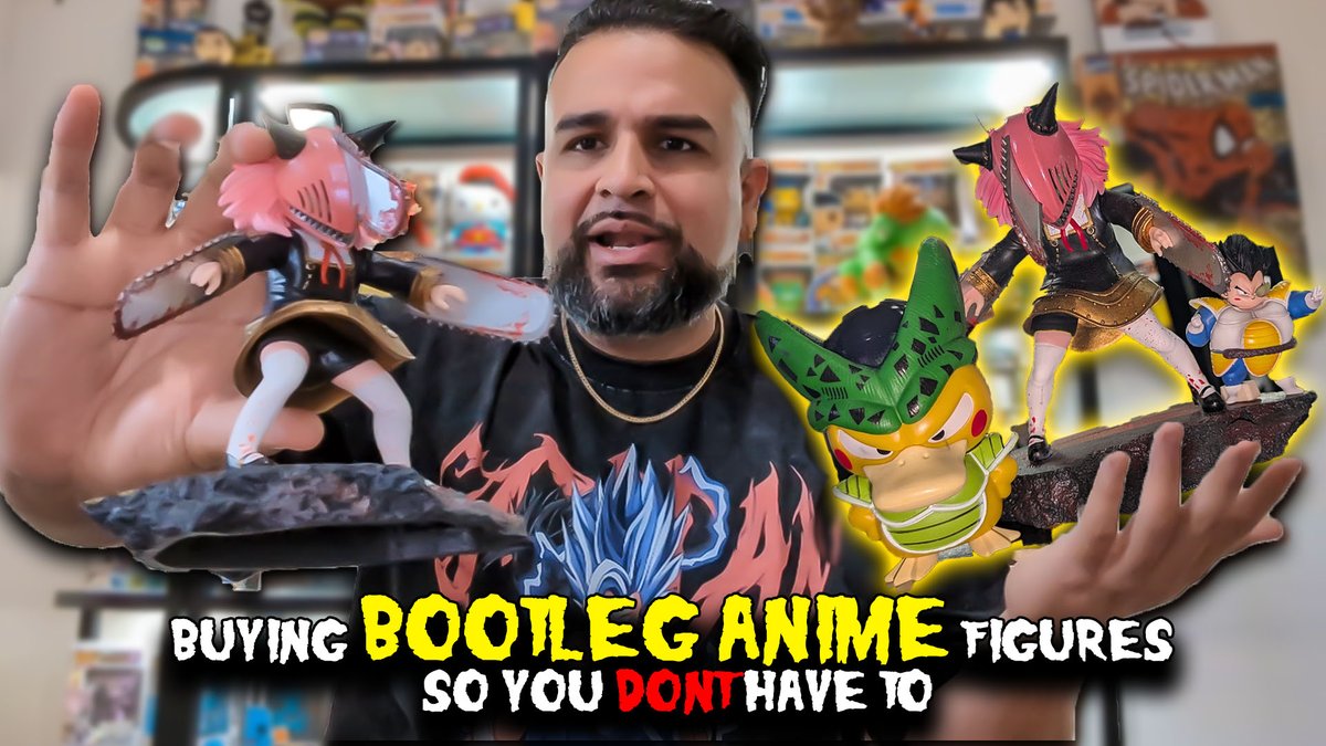 New video is up!!!! Unboxed some crazy bootleg anime figure crossovers I grabbed from AliExpress lol go check it out!!
youtu.be/DzG2hQnkAoA?si…

#bootlegheroes #bootleganimefigure #animefigure #aliexpress #temu #unboxing #review