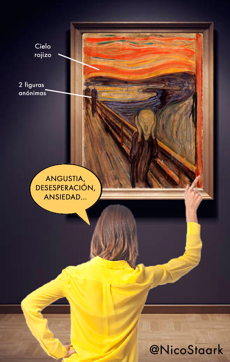 Es imposible describir una obra de arte con palabras. O por lo menos, transmitir las mismas cualidades sensitivas que la obra ofrece. Por ello, la mediación en el arte intenta hallar los rasgos materiales que tienen importancia para su simbología. #mediacionesculturales <a href="/umh3600/">Per artis ad verum</a>