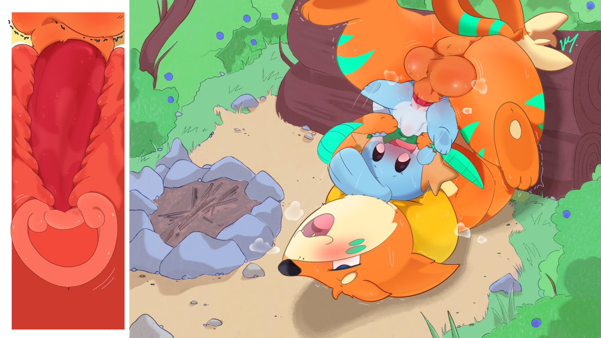 Using Path as a toy as she sees the action way too close :3c