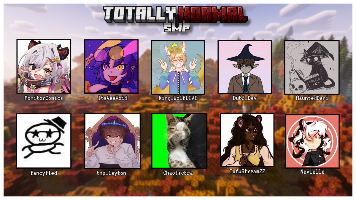 Totally Normal SMP S1½ 🥀 LOOKING FOR MODS tweet media