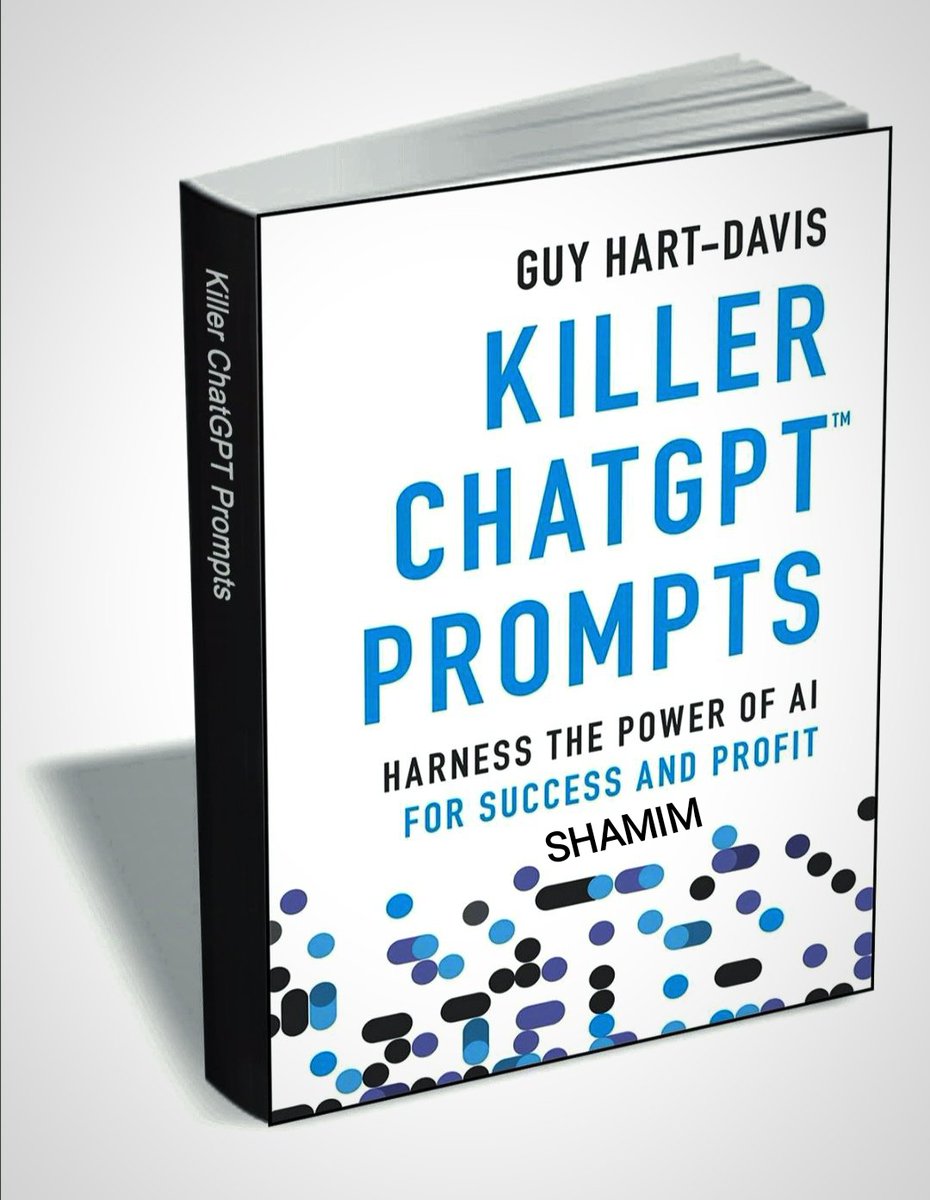 Prompt engineers earn $120k-$300k/year.

Grab “1000+ GPT-4 Prompts”—your ultimate AI toolkit:

✅ 1000+ Prompts
✅ 5000+ AI Tools
✅ Expert Tips

Free for 24 hours!

Here’s how:👇
1️⃣ Follow me
2️⃣ Like &amp; repost
3️⃣ Comment “AI”

Don’t miss out!
