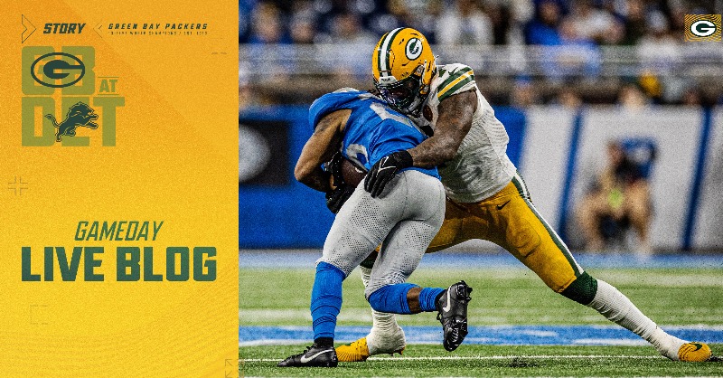 packers's tweet photo. Follow along for live game updates from @mikespofford!