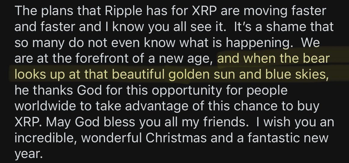 guradori002's tweet image. BearableGuy123&apos;s legendary prophecy is unfolding RIGHT NOW! 🚀 XRP is ready to explode—this is the moment we&apos;ve all been waiting for! Get ready for an unforgettable Christmas with #XRP soaring to new heights! 🔥🎄 #XRPRocket #CryptoChristmas