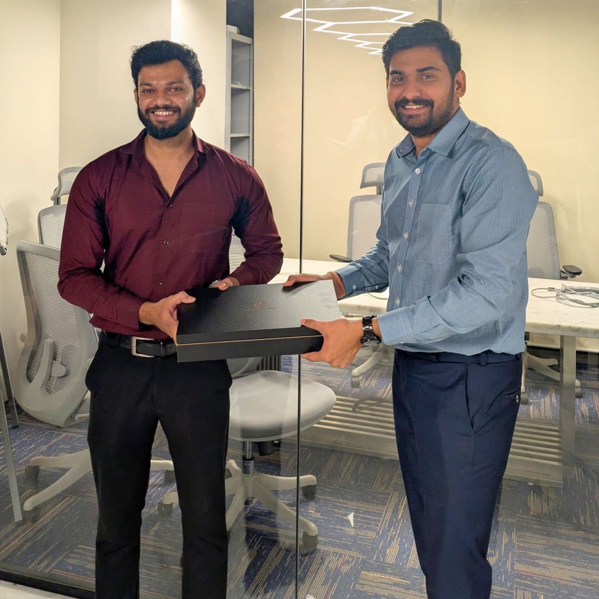 hsmedifice's tweet photo. Five years of commitment, growth, and inspiration! 
 
Congratulations Rudresh Manapure, your journey with HSM EDIFICE Construction Services is a testament to hard work and passion. https://t.co/V489enRc8N