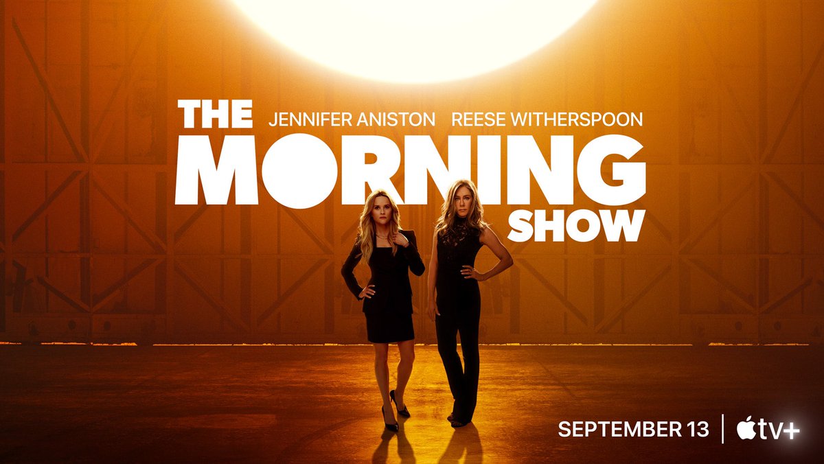 AppleTVNewsHub's tweet photo. #TheMorningShow Season 4 has finished filming!

Coming next year to #AppleTV+ https://t.co/hNmFTYXBl2