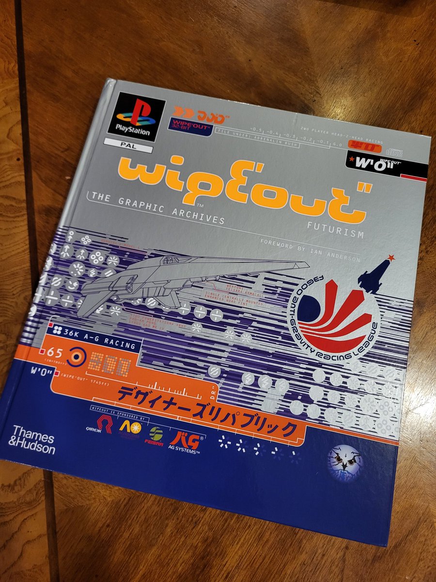 So thrilled this magnificent book came today. #design #wipeout
