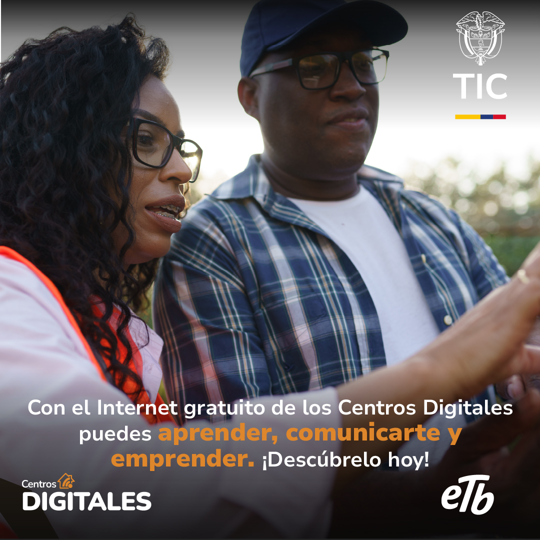 ETB's tweet image. ¿Conoces todo lo que puedes hacer en los #CentrosDigitales del MinTIC y la UT ETB NET? 💡 Desde aprender nuevas habilidades digitales hasta conectarte con el mundo, nuestros espacios están diseñados para transformar vidas. 🌐 ¡Visítanos y descubre más! #ConectandoFuturo