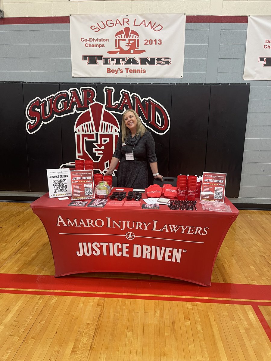 SLMS Counseling (@counselingslms) on Twitter photo Special shout out to <a href="/AmaroLawFirm/">Amaro Law Firm</a> for participating and their donation!
We love our community partners!
Thank you!!! From our <a href="/SLMSTitans/">Sugar Land MS</a> 🥰 Special shout out to <a href="/AmaroLawFirm/">Amaro Law Firm</a> for participating and their donation!
We love our community partners!
Thank you!!! From our <a href="/SLMSTitans/">Sugar Land MS</a> 🥰
