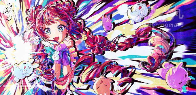 ウサギ愛 #イラスト 