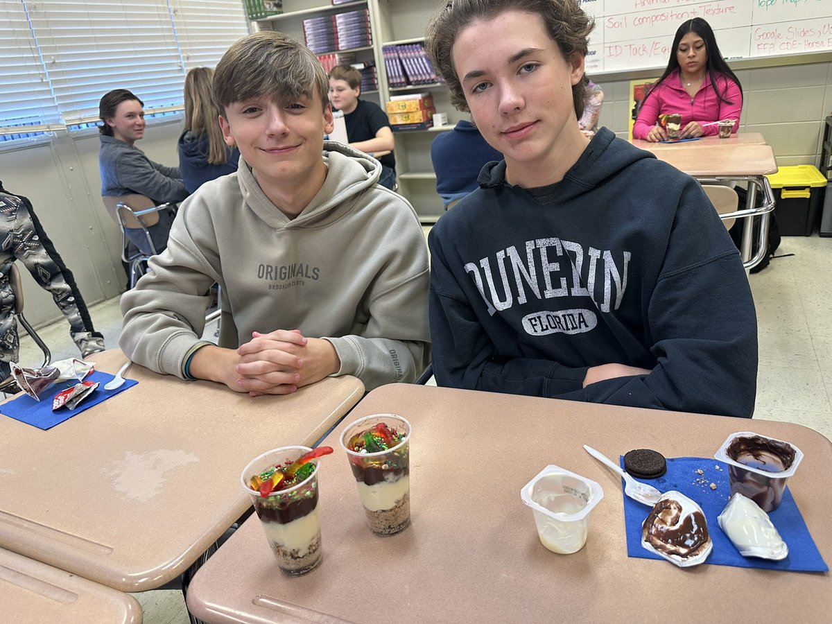 Cullman FFA (@cullmanffa) on Twitter photo Fundamentals of Ag students enjoyed a tasty treat during the Soil Profile Lab. Of course it turned into a contest before class ended. #agclass #CTE <a href="/LindsayBrannon/">Lindsay Brannon, Ed.S., NBCT</a> <a href="/CullmanCats/">Cullman High School</a> <a href="/BOECullmanCity/">Cullman City Board of Education</a> Fundamentals of Ag students enjoyed a tasty treat during the Soil Profile Lab. Of course it turned into a contest before class ended. #agclass #CTE <a href="/LindsayBrannon/">Lindsay Brannon, Ed.S., NBCT</a> <a href="/CullmanCats/">Cullman High School</a> <a href="/BOECullmanCity/">Cullman City Board of Education</a>