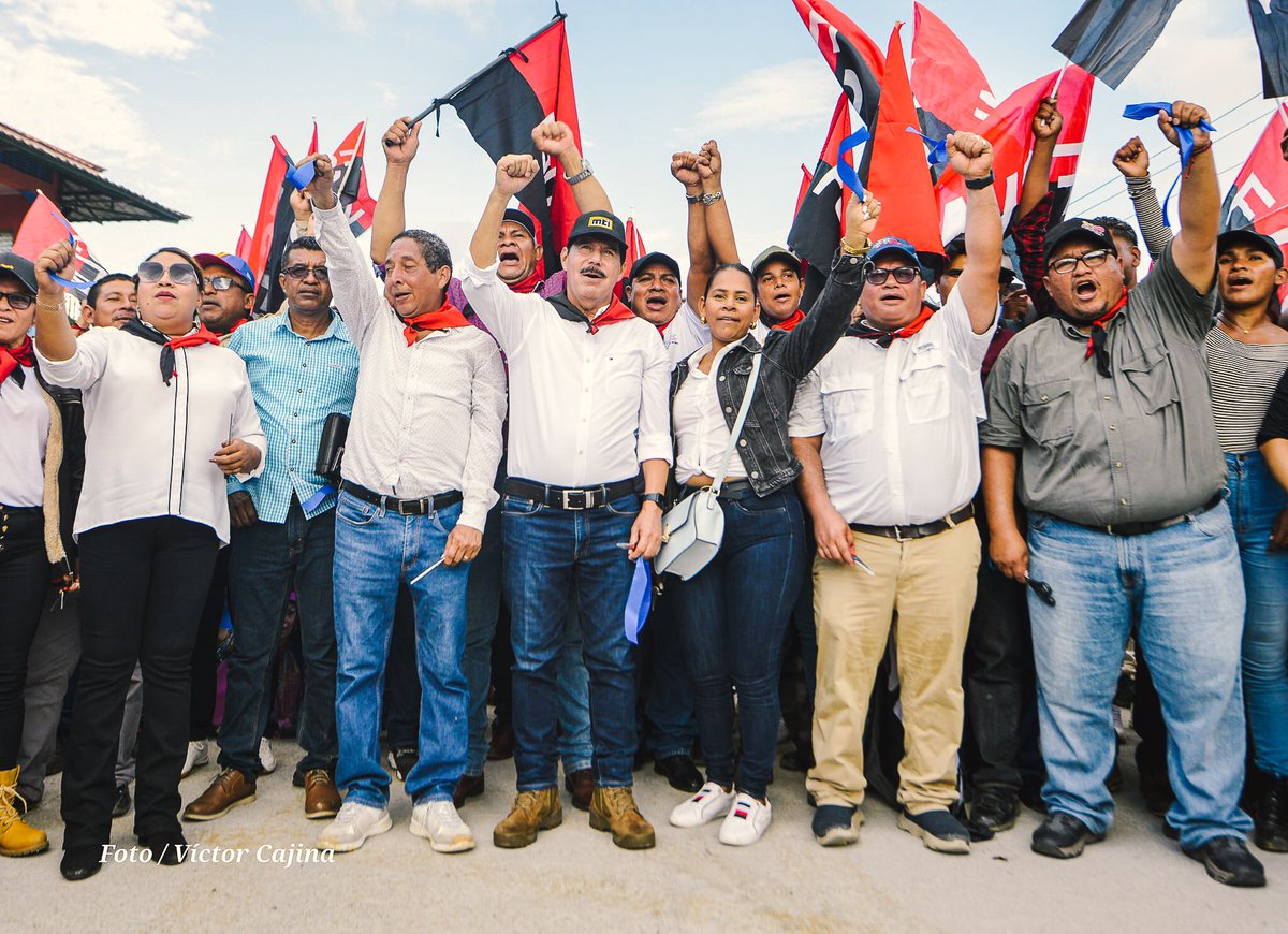 🇳🇮📸 Nuestro Gobierno Sandinista concluye con orgullo el tramo Sahsa-Puerto Cabezas 🚧, completando así la conexión del corredor interoceánico estratégico de la Costa Caribe Norte.