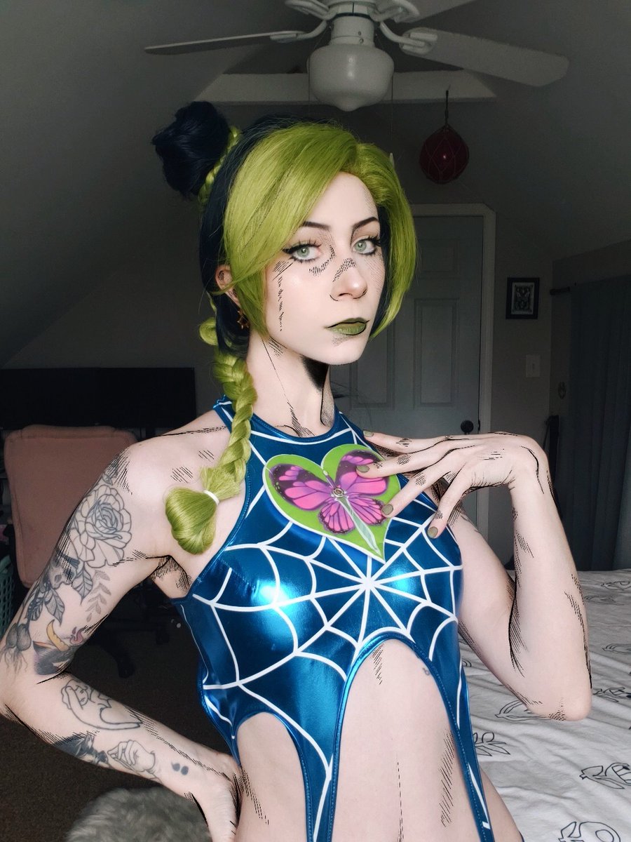 virtualpigeons's tweet photo. Sometimes you can come to love things you used to hate. 🦋 #JoJosBizarreAdventure #JolyneCujoh https://t.co/MEhJOo7GJ9