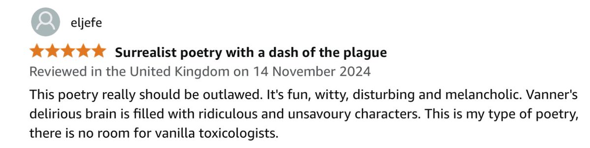 Thank you to everyone who has purchased a copy of my poetry collection, ‘The Bone That Swallowed A Man’. Here are some recent reviews on Amazon. #poetry #poetrycommunity