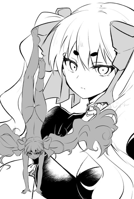 #odaibako_soratouenban104  デュエマのシズカちゃん誰だ…ってぐぐったら懐かしすぎてうわー!!ってなった逆立ちレオタードデュエマしてて最後恋人と心中する子だー!!!シフォンちゃん可愛いと言っていただけて嬉しいですありがとうございます! 