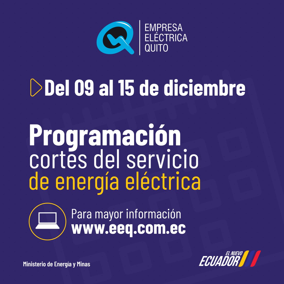 Empresa Eléctrica Quito tweet media