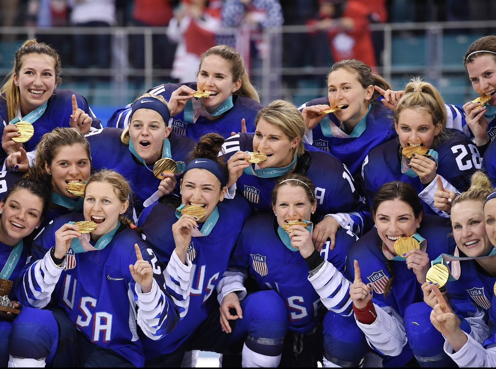 A moment for <a href="/Bdecker14/">Brianna Decker</a> entering the <a href="/usahockey/">USA Hockey</a> HOF…no surprise here. A fearless competitor who exemplifies the highest standard every day. Proud of you Decks. Thanks for making all of us better. You’re a rare breed &amp; never change #DeckTheHalls