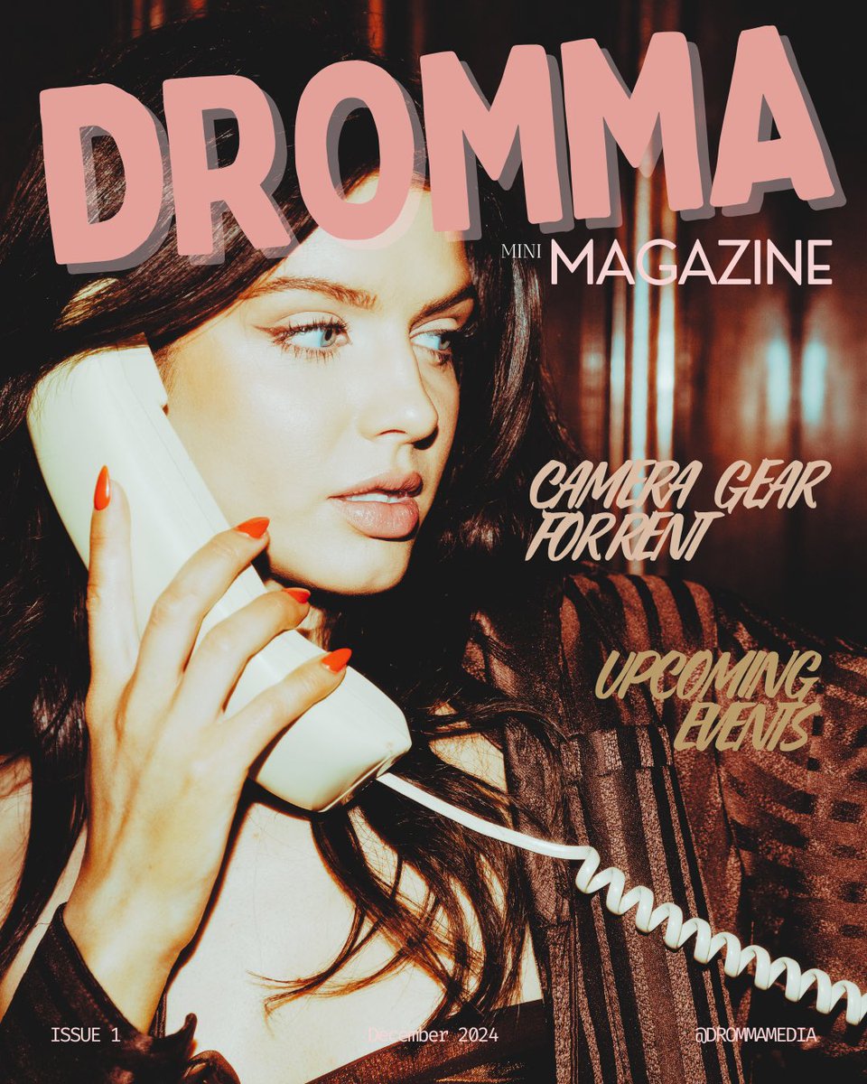 drommamedia's tweet photo. Dromma Media is gearing up for a new year with networking events and new services including camera rentals. https://t.co/yfH4nx69rM