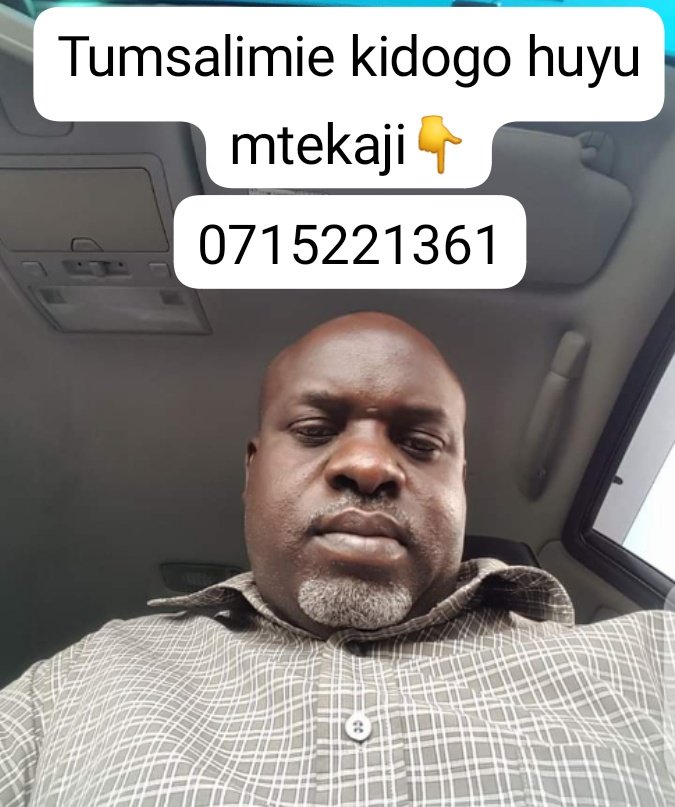 kuringechadema's tweet image. Tumsalimie kidogo huyu mtekaji Joseph!
RETWEET kila mmoja aweze kuiona.