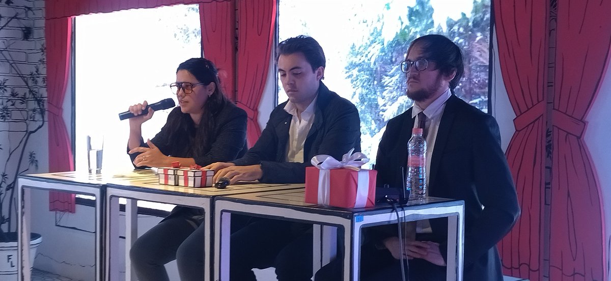 ReporteLobby's tweet photo. Presentación de la experiencia inmersiva navideña de @fantasylaab

El recorrido dura 64 minutos y estará disponible a partir del 6 de diciembre en el sótano 2 de @metropolipatrio 

#Turismo https://t.co/9fOJ01lo0K