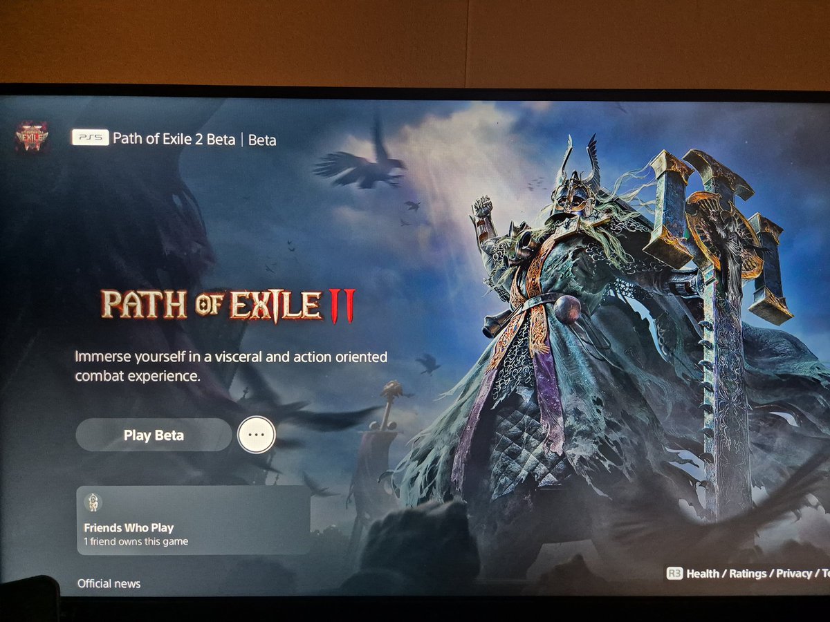 BountyVb's tweet photo. Not long to go now! #Poe2 #PathofExile2 #PS5 https://t.co/ft7tRz1Lxa
